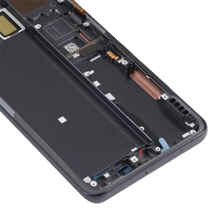 Для Xiaomi Mi Note 10 Lite Grade S OEM AMOLED-экран и дигитайзер в сборе + рамка (без логотипа) - черный