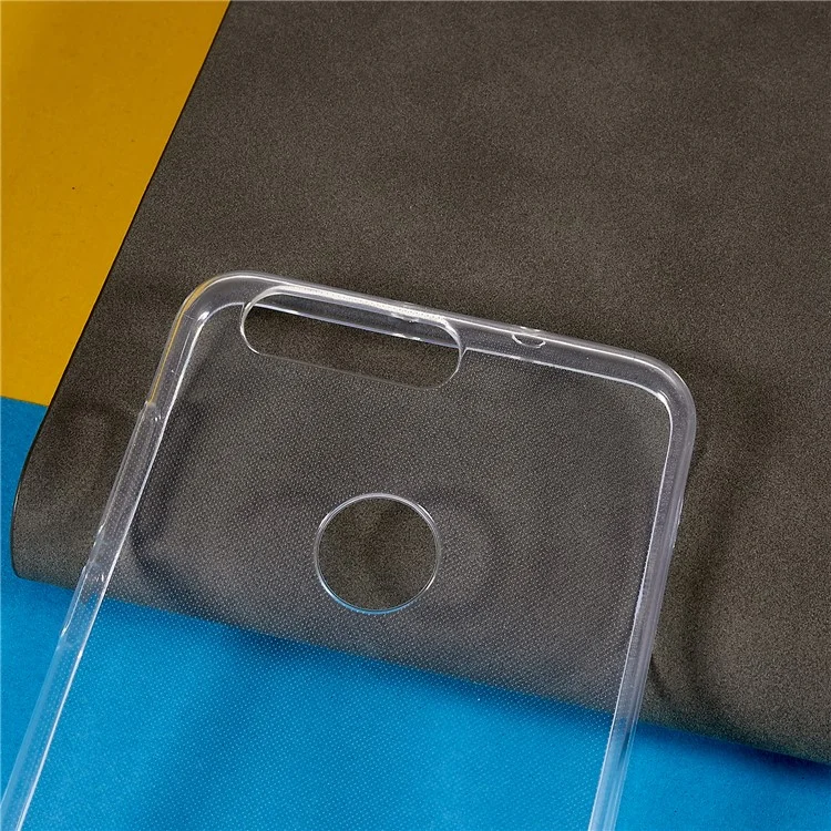 Para Huawei Honor 8 Case Delgado a Prueba de Choque TPU Soft TPU Clear Telep Back Case de Protección a Prueba de Caída