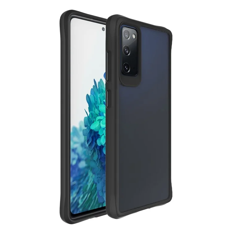Étui de protection pour Samsung Galaxy S20 FE / S20 FE 5G / S20 Fan Edition / S20 Fan Edition 5G / S20 Lite / S20 FE 2022, en PC transparent + TPU, mode Combat X, noir
