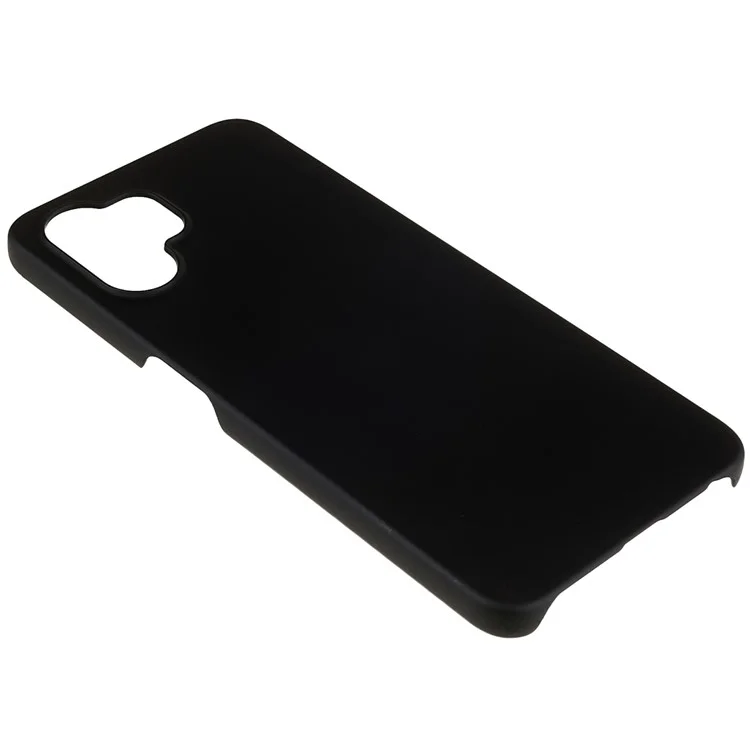 For Realme 10 5G / 9i 5G Hard PC Shockproof Defender Cover Rubberized Glossy Surface Comfortable Grip Protective Phone Case - Black