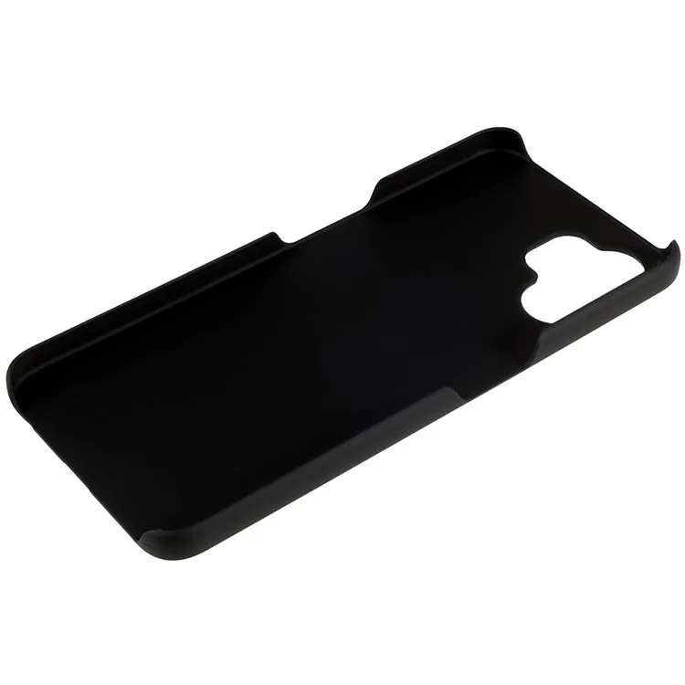 For Realme 10 5G / 9i 5G Hard PC Shockproof Defender Cover Rubberized Glossy Surface Comfortable Grip Protective Phone Case - Black