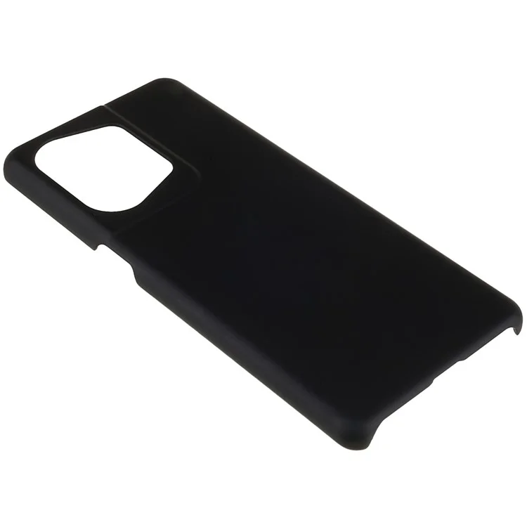 Para Oppo Reno9 Pro+ 5G Capa de Telefone Dura de PC Anti-Arranhões Resistente a Choques Superfície Brilhante Anti-impressões Digitais Capa - Preto