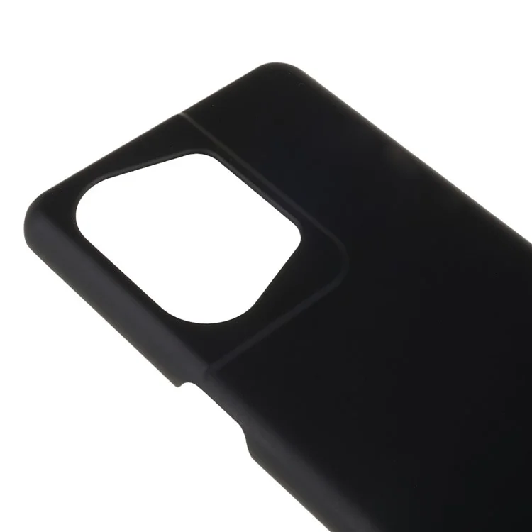 Para Oppo Reno9 Pro+ 5G Capa de Telefone Dura de PC Anti-Arranhões Resistente a Choques Superfície Brilhante Anti-impressões Digitais Capa - Preto