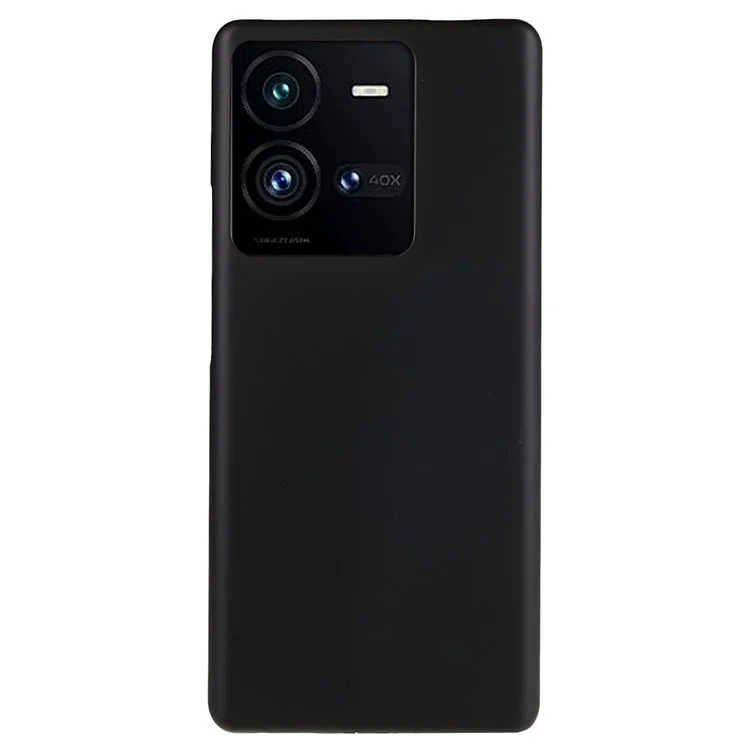 Per vivo iQOO 10 Pro 5G Hard Plastic Rubberized Glossy Phone Case Back Protector Cell Phone Cover - Nero