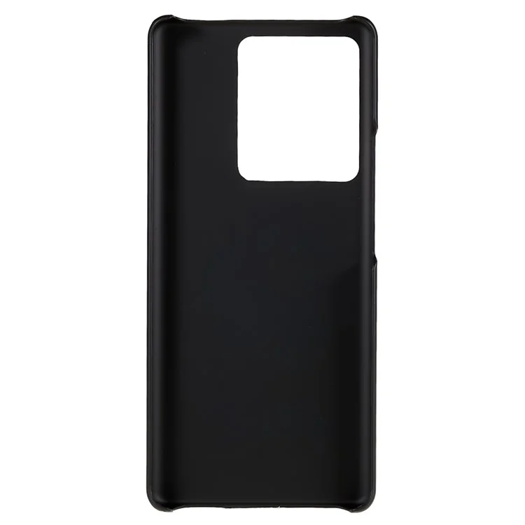 Per vivo iQOO 10 Pro 5G Hard Plastic Rubberized Glossy Phone Case Back Protector Cell Phone Cover - Nero