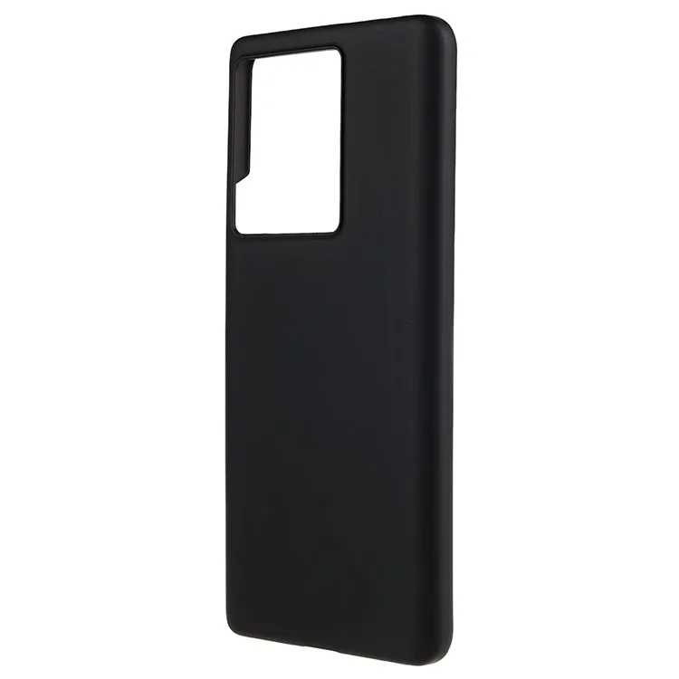 Pour vivo iQOO Neo7 SE 5G / iQOO Neo7 5G Anti-Fingerprint Hard Plastic Phone Protector Rubberized Glossy Phone Case Cell Phone Cover - Noir