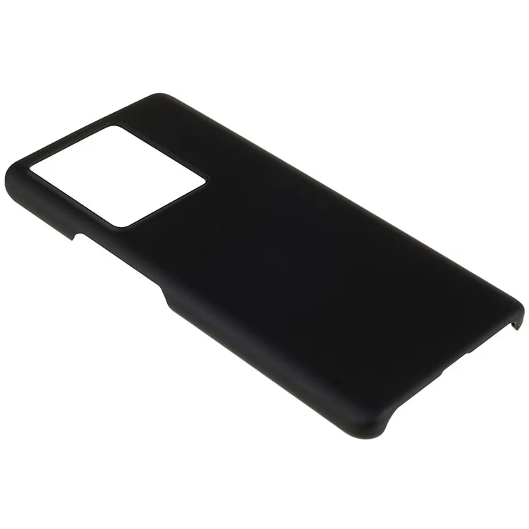 Pour vivo iQOO Neo7 SE 5G / iQOO Neo7 5G Anti-Fingerprint Hard Plastic Phone Protector Rubberized Glossy Phone Case Cell Phone Cover - Noir