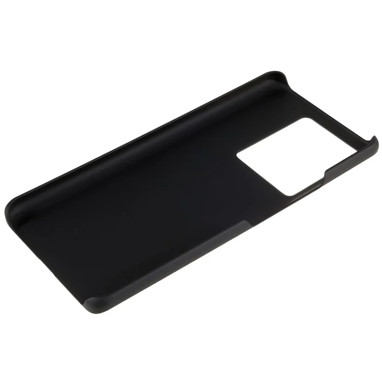 Pour vivo iQOO Neo7 SE 5G / iQOO Neo7 5G Anti-Fingerprint Hard Plastic Phone Protector Rubberized Glossy Phone Case Cell Phone Cover - Noir