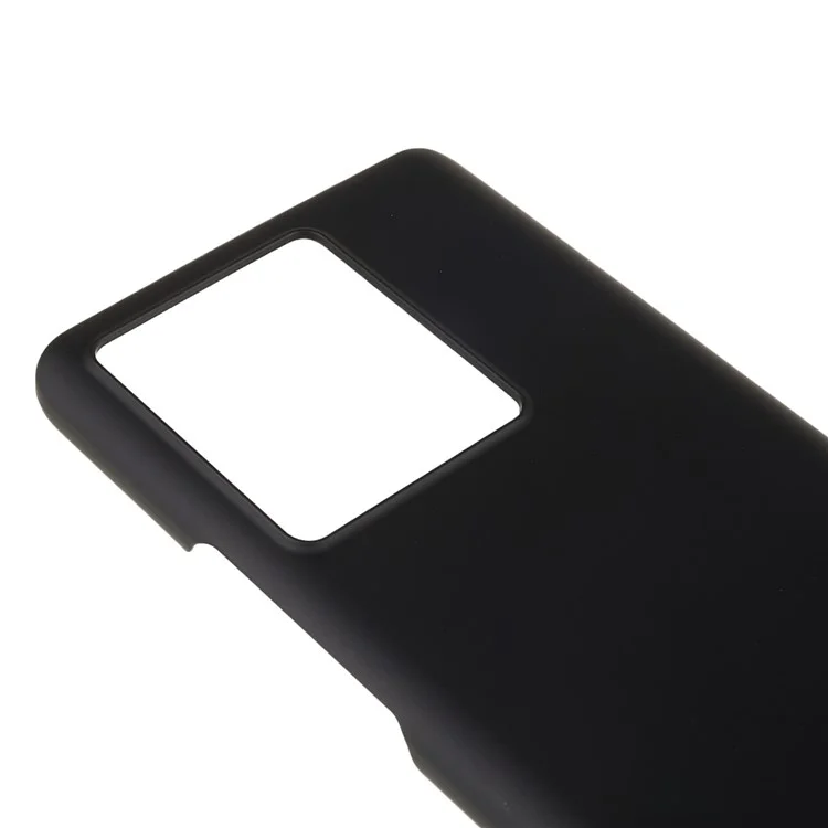 Pour vivo iQOO Neo7 SE 5G / iQOO Neo7 5G Anti-Fingerprint Hard Plastic Phone Protector Rubberized Glossy Phone Case Cell Phone Cover - Noir