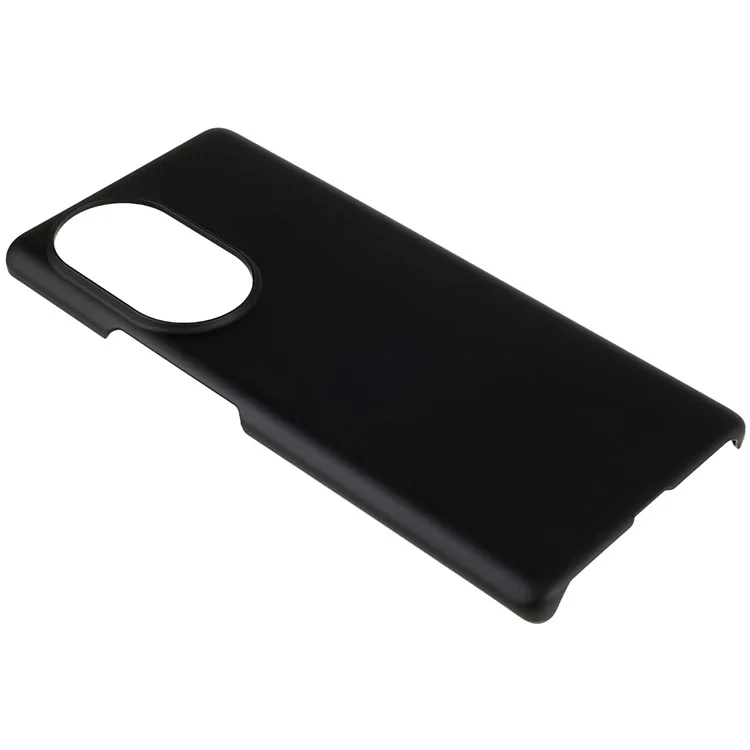 For Honor 80 5G Funda de Teléfono Resistente a Golpes Acabado Mate Superficie Brillante Acabado Antiarañazos - Negro