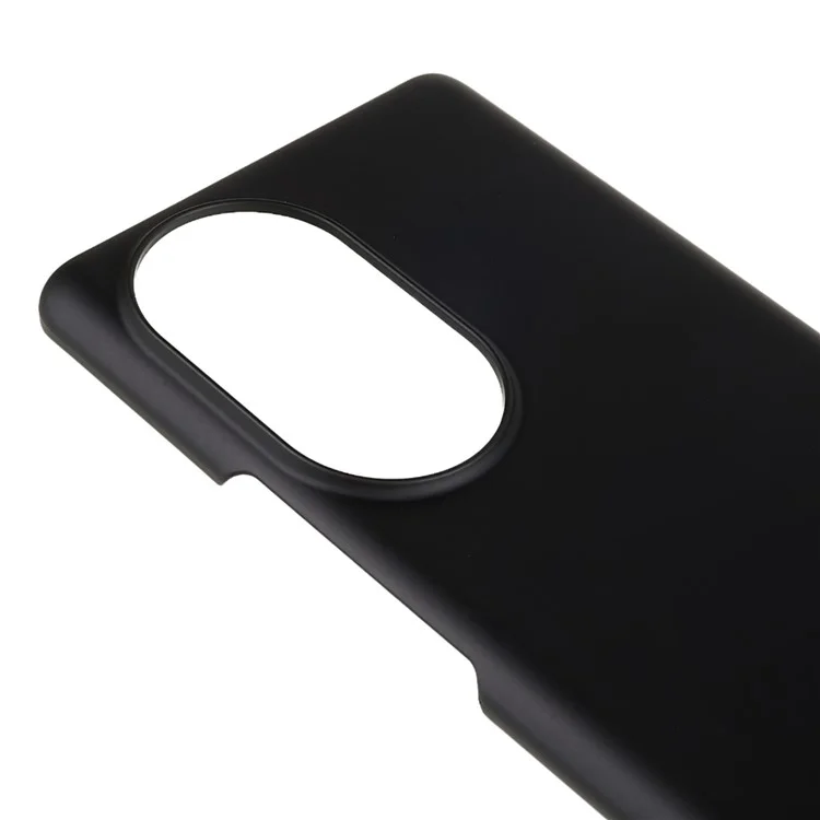 For Honor 80 5G Funda de Teléfono Resistente a Golpes Acabado Mate Superficie Brillante Acabado Antiarañazos - Negro