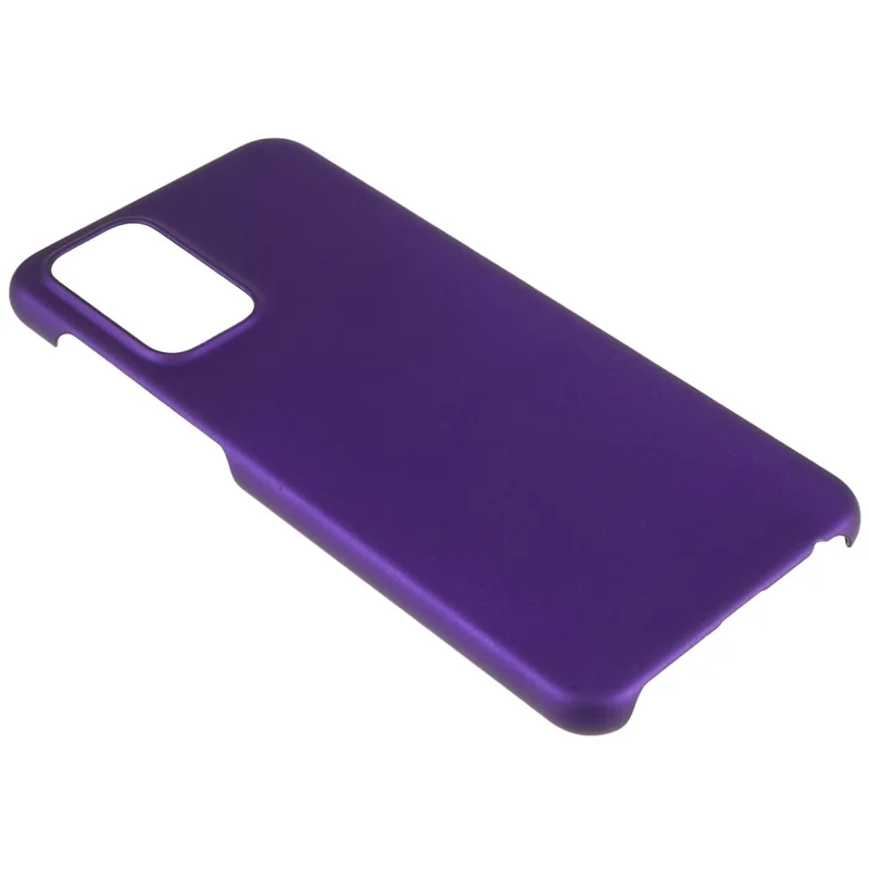 For Samsung Galaxy A23 5G (Global Version) / A23 4G Glossy Phone Case Hard Plastic Rubberized Phone Protector Cell Phone Shell Cover - Purple