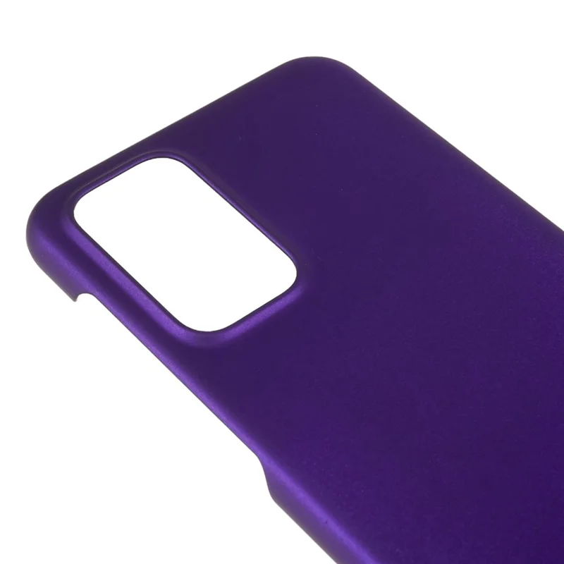 For Samsung Galaxy A23 5G (Global Version) / A23 4G Glossy Phone Case Hard Plastic Rubberized Phone Protector Cell Phone Shell Cover - Purple