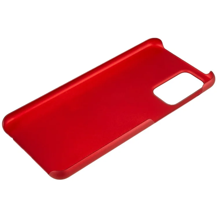 Für Samsung Galaxy A23 5G (Globale Version) / A23 4G Glänzende Handyhülle aus hartem Kunststoff, Gummi-Handyschutzhülle, Handyschale - Rot