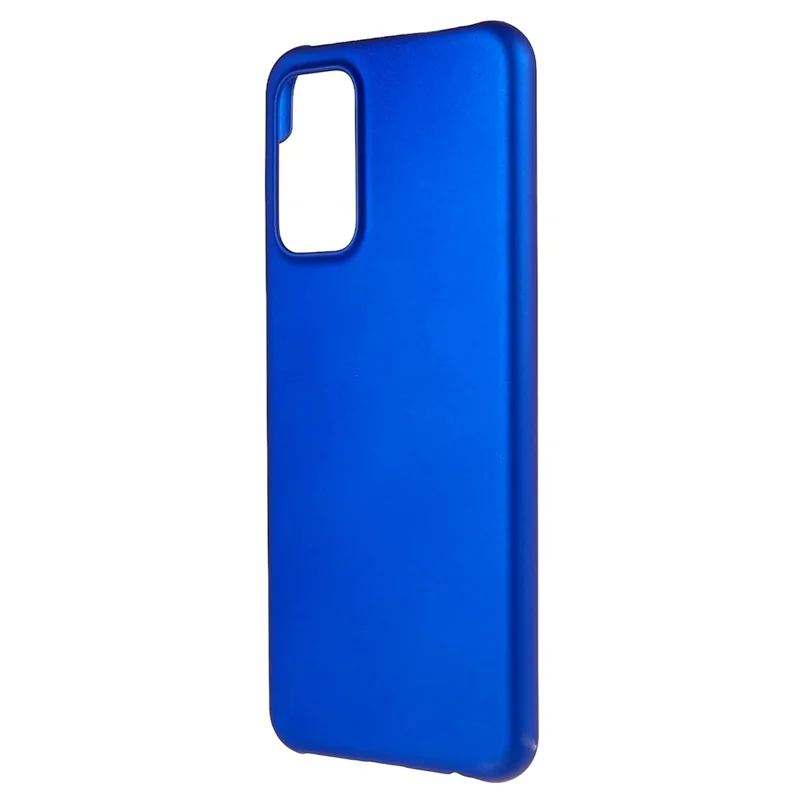 For Samsung Galaxy A23 5G (Global Version) / A23 4G Glossy Phone Case Hard Plastic Rubberized Phone Protector Cell Phone Shell Cover - Blue