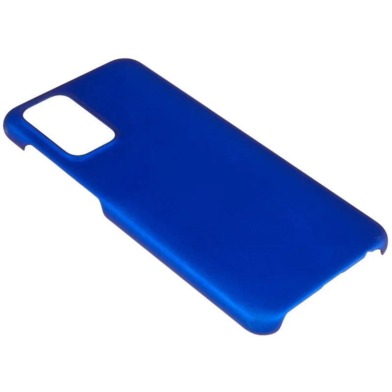 For Samsung Galaxy A23 5G (Global Version) / A23 4G Glossy Phone Case Hard Plastic Rubberized Phone Protector Cell Phone Shell Cover - Blue
