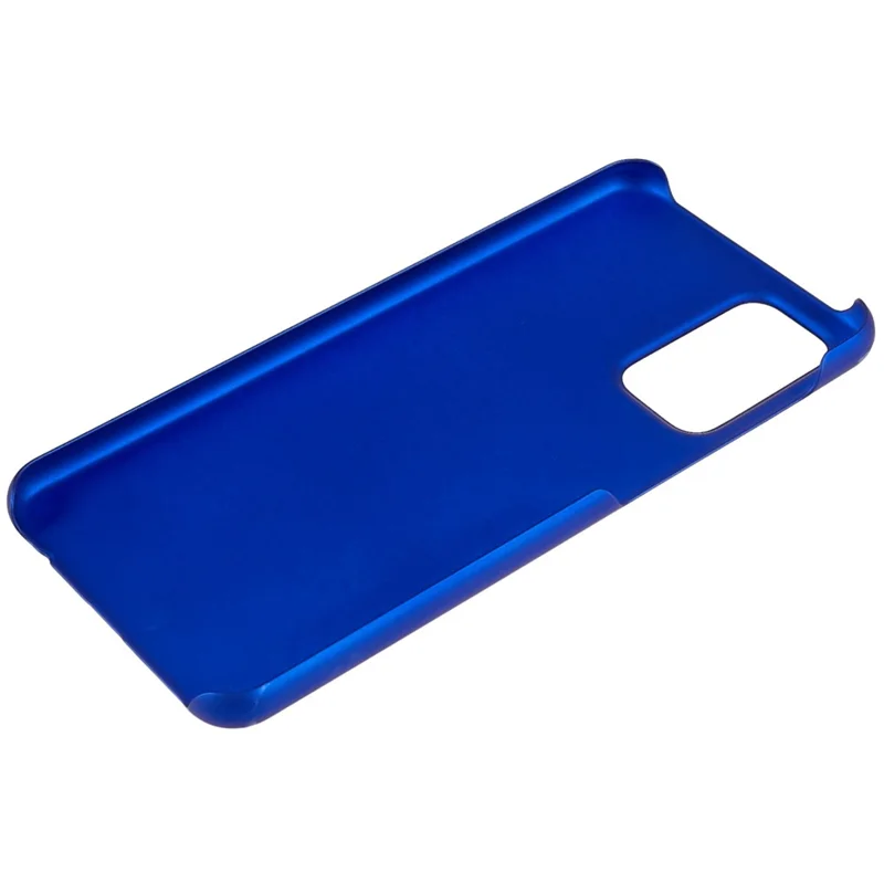 For Samsung Galaxy A23 5G (Global Version) / A23 4G Glossy Phone Case Hard Plastic Rubberized Phone Protector Cell Phone Shell Cover - Blue