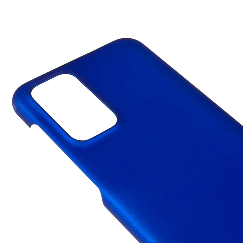 For Samsung Galaxy A23 5G (Global Version) / A23 4G Glossy Phone Case Hard Plastic Rubberized Phone Protector Cell Phone Shell Cover - Blue