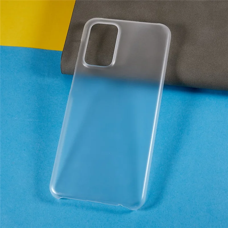 For Samsung Galaxy A23 5G (Global Version) / A23 4G Glossy Phone Case Hard Plastic Rubberized Phone Protector Cell Phone Shell Cover - Transparent