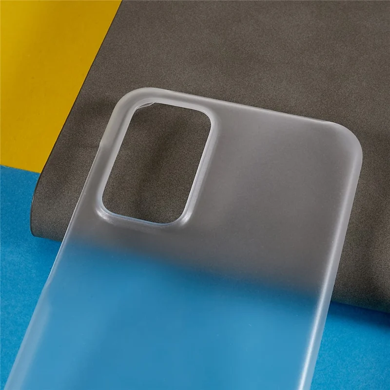 For Samsung Galaxy A23 5G (Global Version) / A23 4G Glossy Phone Case Hard Plastic Rubberized Phone Protector Cell Phone Shell Cover - Transparent