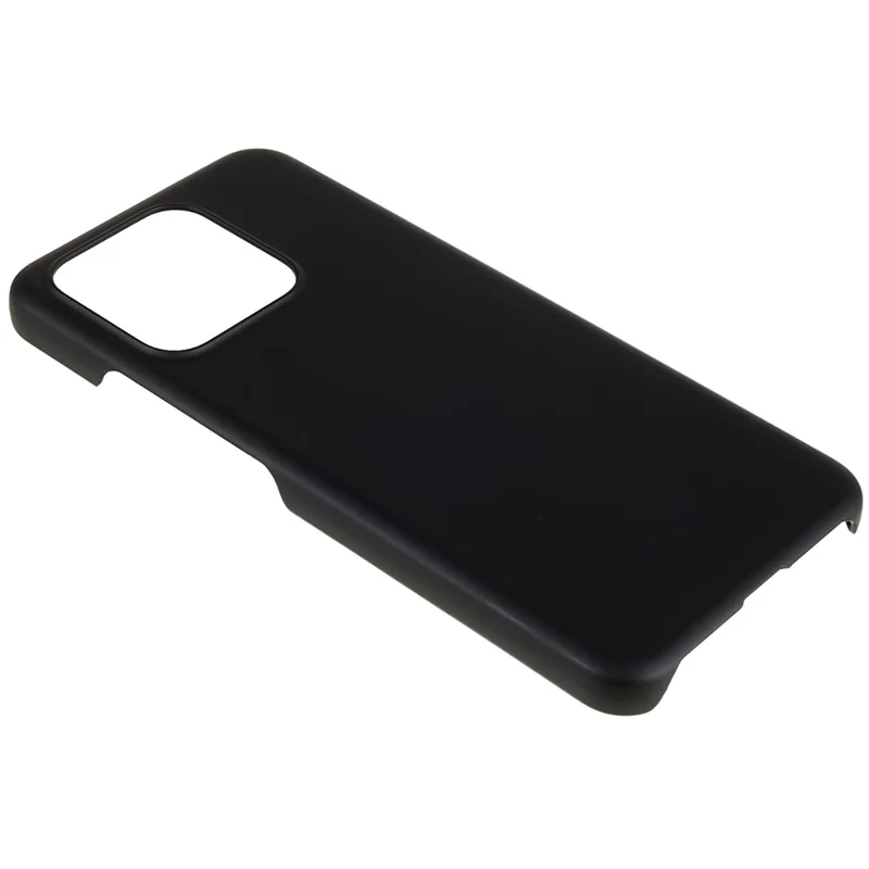 For Xiaomi 13 Pro 5G Hard PC Shockproof Phone Case Glossy Surface Rubberized Finish Non-Slip Protective Cover - Black