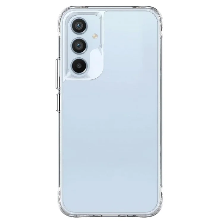 Pour Samsung Galaxy A54 5G Crystal Clear PC+TPU Cover Drop-proof Anti-scratch Protective Phone Case