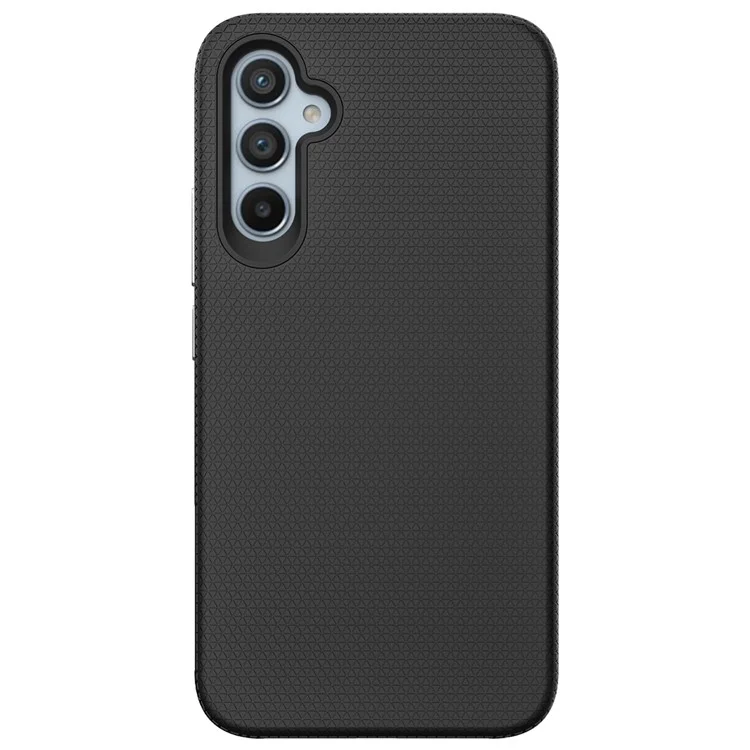 Para Samsung Galaxy A34 5G TPU+PC Híbrido Caso Protetor Carcaça, Triângulo Militar Grau à prova de queda Capa Traseira - Preto
