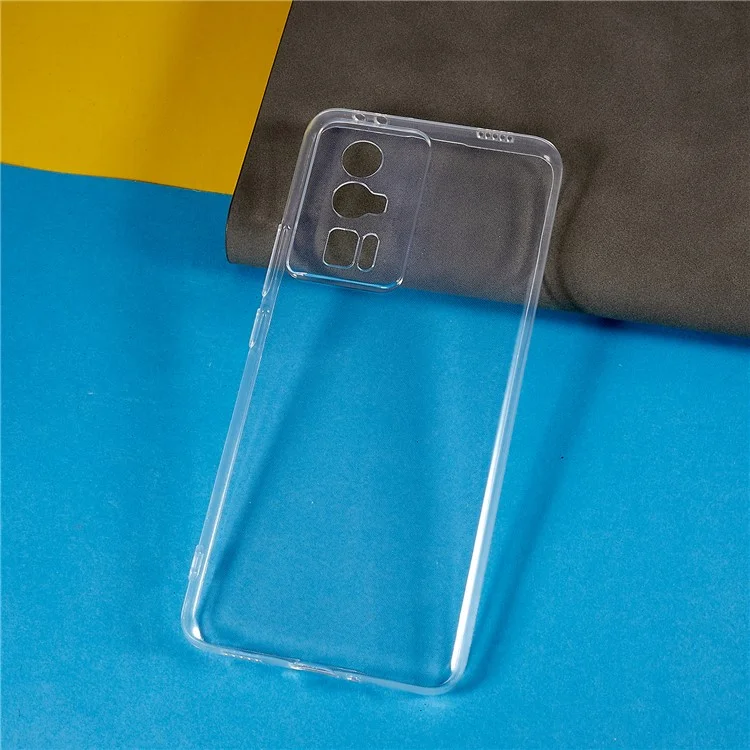 For Xiaomi Poco F5 Pro 5G / Redmi K60 Pro 5G / K60 5G Anti-Scratch Mobile Phone Shell Protector Phone Case Ultra-Thin High Transparency Clear Flexible TPU Cover