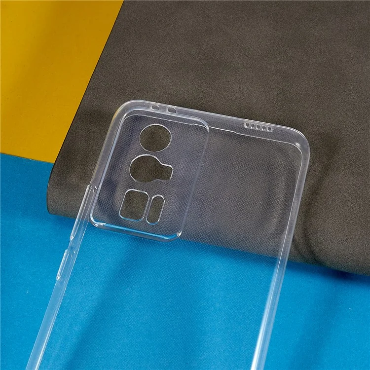 For Xiaomi Poco F5 Pro 5G / Redmi K60 Pro 5G / K60 5G Anti-Scratch Mobile Phone Shell Protector Phone Case Ultra-Thin High Transparency Clear Flexible TPU Cover