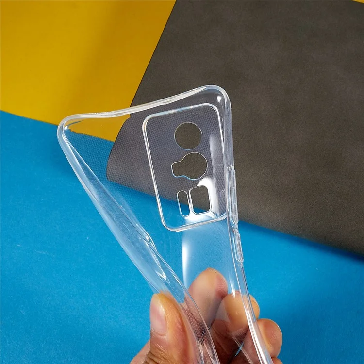 Pour Xiaomi Poco F5 Pro 5G / Redmi K60 Pro 5G / K60 5G Anti-Scratch Mobile Phone Shell Protector Phone Case Ultra-Thin High Transparency Clear Flexible TPU Cover