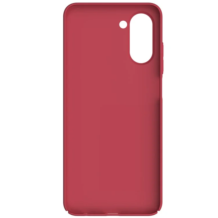 NILLKIN Funda Delgada Mate para Realme 10 4G, Funda Trasera Resistente a Golpes, Antiarañazos, Funda Dura de PC - Roja