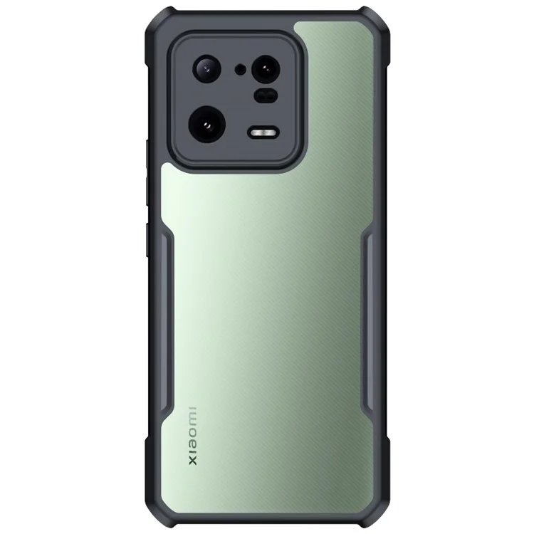XUNDD Back Cover per Xiaomi 13 5G Custodia per telefono resistente agli urti in acrilico+TPU - Nero