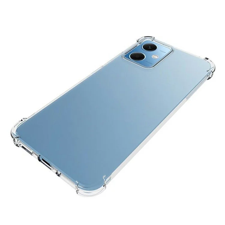 For Xiaomi Redmi Note 12 5G (Global) / (India) / (China) / Poco X5 5G Reinforced Corners Phone Case Soft TPU Transparent Anti-Slip Phone Cover