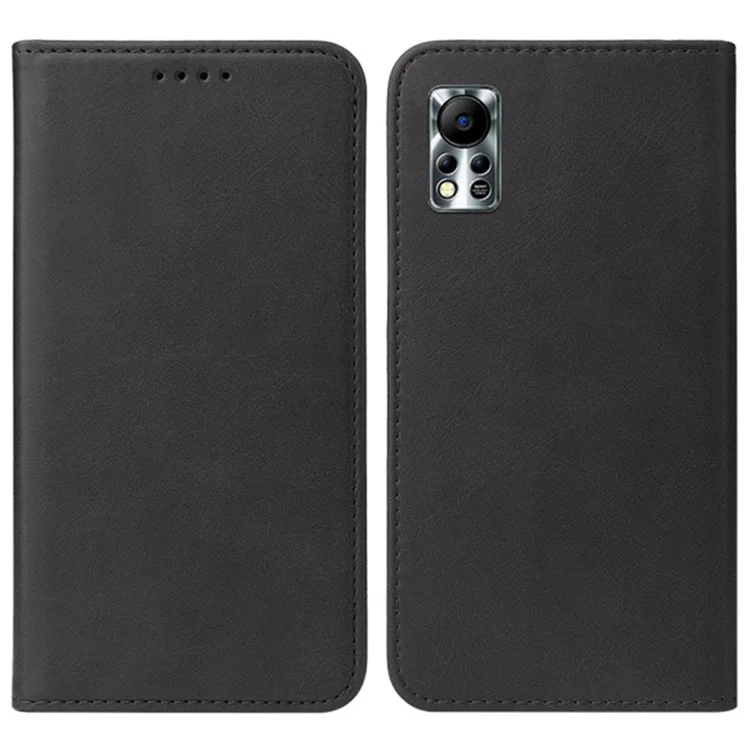 Per Infinix Hot 11s NFC 4G Custodia Protettiva Stile Business Magnete Forte Portafoglio Telefono Custodia in Pelle PU - Nero