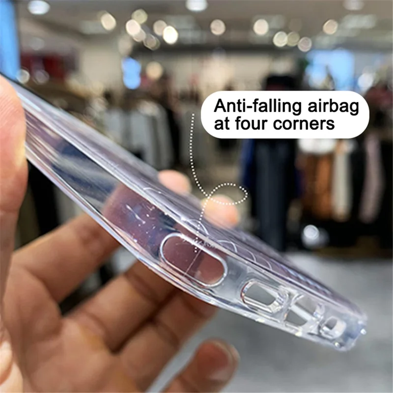 Circuit Board Style Magnetic Case for iPhone 14 Pro Max Compatible with MagSafe, Soft TPU Scratch Resistant IMD Cover - Sky Blue