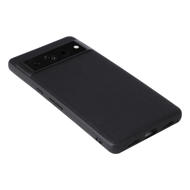 For Google Pixel 7 Pro 5G Anti-scratch Phone Case Textured PU Leather Coated TPU + PC Hybrid Cover - Leopard