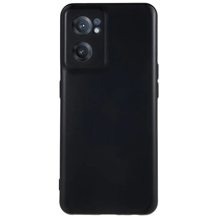 For OnePlus Nord CE 2 5G Anti-fingerprint Matte Flexible Black Cell Phone Cover TPU Case Anti-scratch Protective Shell