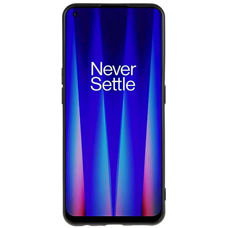 For OnePlus Nord CE 2 5G Anti-fingerprint Matte Flexible Black Cell Phone Cover TPU Case Anti-scratch Protective Shell