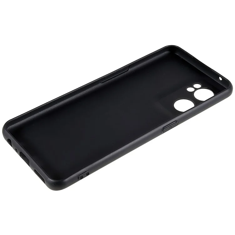 For OnePlus Nord CE 2 5G Anti-fingerprint Matte Flexible Black Cell Phone Cover TPU Case Anti-scratch Protective Shell