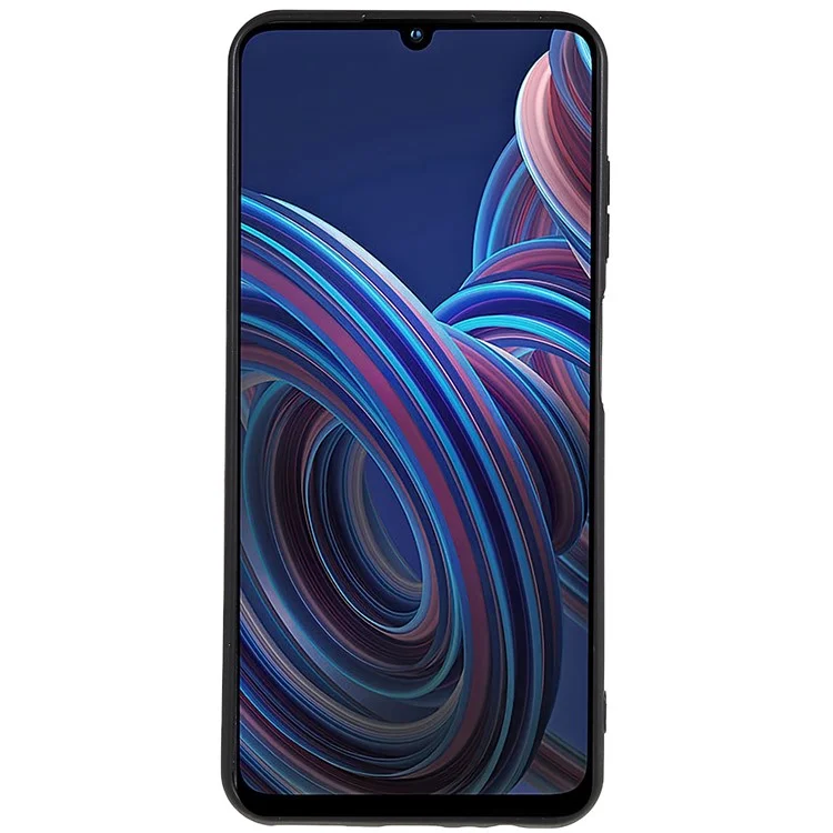 Cover in TPU per ZTE Blade A72 4G, Cover per cellulare flessibile opaca nera antigraffio e protettiva