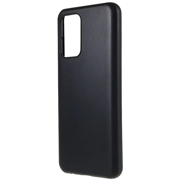 Étui TPU Pour ZTE Blade A72 4G, Matte Flexible Black Cell Telephone Cover Anti-sratch Protective Shell