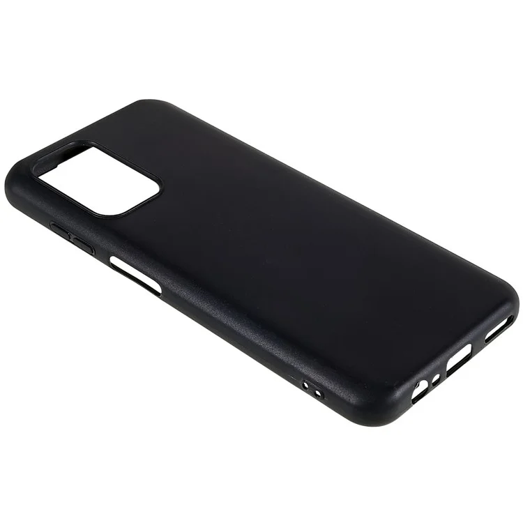 Étui TPU Pour ZTE Blade A72 4G, Matte Flexible Black Cell Telephone Cover Anti-sratch Protective Shell