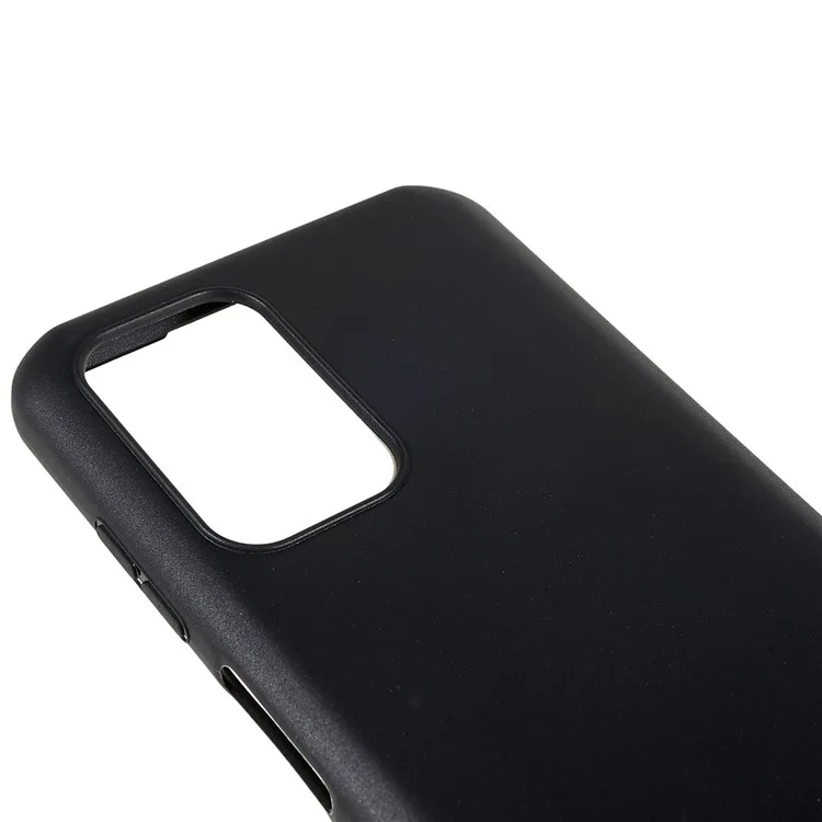 Étui TPU Pour ZTE Blade A72 4G, Matte Flexible Black Cell Telephone Cover Anti-sratch Protective Shell