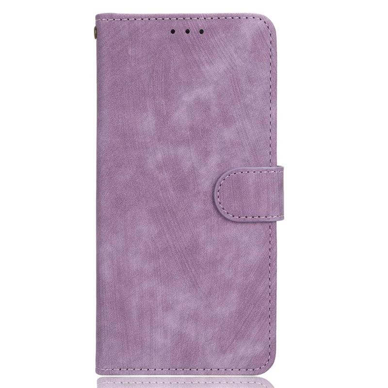 Para Oppo A57 (2022) 5G / A77 5G / K10 5G / Realme V23 5G / Q5i / Narzo 50 5G / OnePlus Nord N300 5G RFID Blocking PU Leather Phone Case Magnetic Cover with Wallet Stand - Púrpura