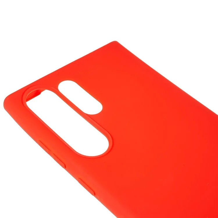 Para Samsung Galaxy S23 Ultra Matte TPU Telephed Case de Teléfonos Flexible Flexible Back Cover Flexible - Rojo