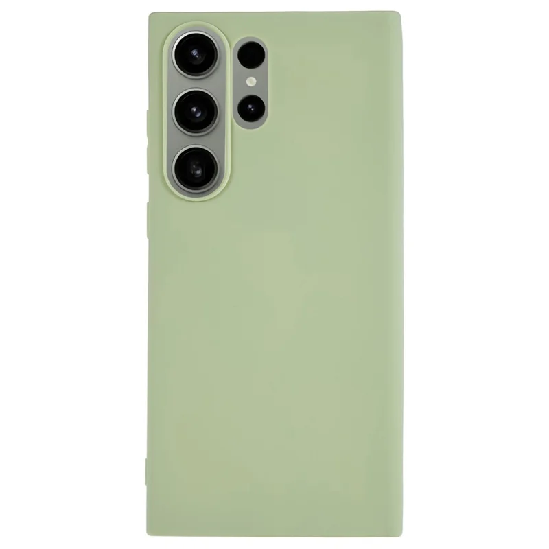 For Samsung Galaxy S23 Ultra Matte TPU Phone Case Shockproof Flexible Back Cover - Green