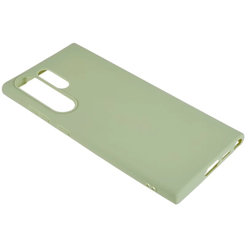 For Samsung Galaxy S23 Ultra Matte TPU Phone Case Shockproof Flexible Back Cover - Green