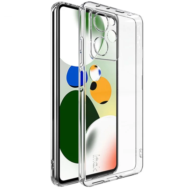 IMAK UX-5 Series for Xiaomi Redmi Note 12 Pro Speed 5G / Poco X5 Pro 5G Clear TPU Phone Case Scratch-Resistant Protective Cover