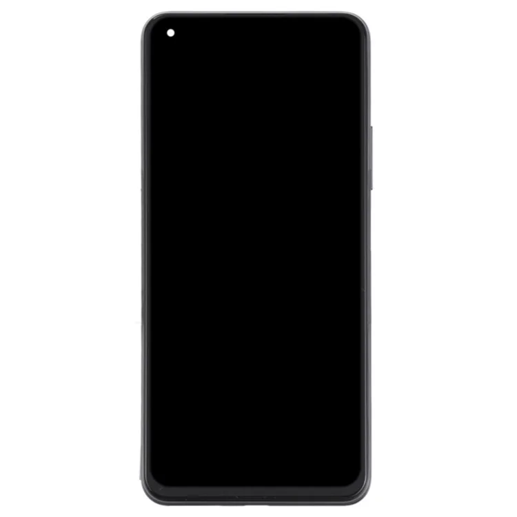 Per Xiaomi Mi 11 Lite 4G / Assemblaggio LCD e Digitalizzatore LCD di Grado B 5G + Frame Parte (tecnologia Tft) (senza Logo) - Nero