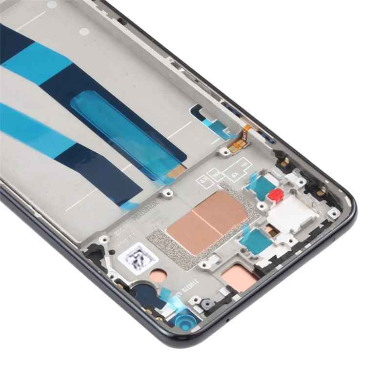 Для Xiaomi Mi 11 Lite 4G / 5G Grade B ЖК-экран и сенсорный экран в сборе + рамка (технология TFT) (без логотипа) - черный